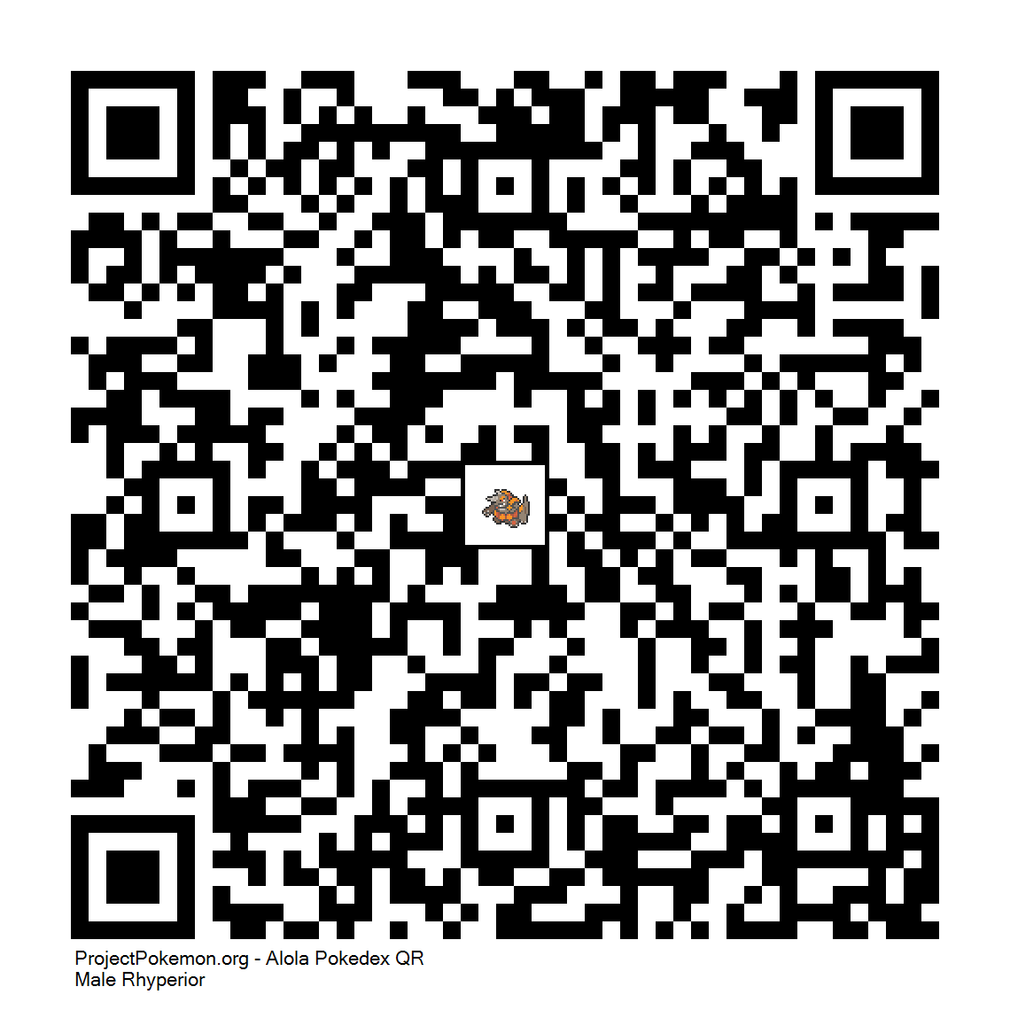 Cdigo QR de Rhyperior